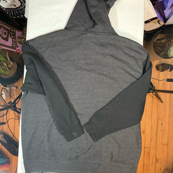 RZR Polaris Charcoal and Crimson Men's Hoodie - Picture 8 of 9